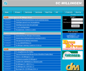 scmillingen.nl: **************** SC Millingen online - De beste club uit Millingen aan de Rijn ****************
Welkom op de website van SC Millingen