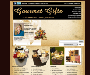 thebestgourmetgifts.com: Gourmet Gift Baskets
Fun, affordable gift baskets with fruit, nuts,  chocolate, coffee, gourmet food.