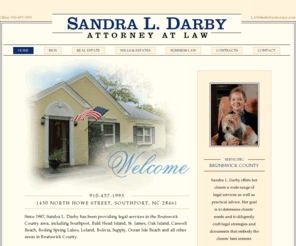 sdarbyattorney.com: Legal Services, Advice, Strategies & Documents - Sandra L. Darby, Attorney At Law
Attorney, Sandra L. Darby, provides legal services and advice in real estate, wills & estates, business law and contracts.