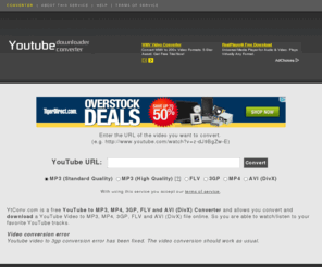 FREE ONLINE YOUTUBE TO MP3 MP4 3GP FLV AVI CONVERTER