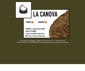 la-canova.com: Accs a LA CANOVA (c)
La CANOVA