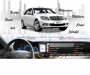 mercedes-royan.com: GARAGE ROYAN AUTO PRESTIGE, Garage - 17 - Charente Maritime - Medis - Royan: mercedes, mercedes occasion, reparation mercedes, vente mercedes
Garage, mercedes, 17, Charente Maritime: mercedes occasion, reparation mercedes, vente mercedes, Medis, Royan