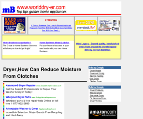 worlddry-er.com: WORLD DRYER > >  World Dryer Tips | WORLD DRYER Guide
Real guide bring you the best world dryer information, including world dryer tips!