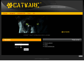 catware.info: CATWARE (TM) - Početna
CATWARE - Elitne PC Konfiguracije