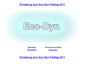 eco-dyn.com: Herzlich willkommen bei Eco-Dyn
Leben mit der Natur für die Natur. Technik für Biolandbau und Biodirektsaat. Maschinen und Mittel zur biologischen Bodenbearbeitung.