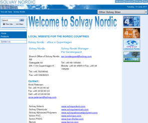 solvaynordic.com: Solvay Nordic
Solvay Nordic