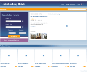 unterhachinghotels.com: Unterhaching Hotels - the hotel rooms of Unterhaching, Germany
The German town of Unterhaching offers a range of hotels to visitors.  Here we profile those Unterhaching hotels that are available to book online.