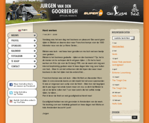 vdgoorbergh.com: Jurgen van den Goorbergh - Dakar Rally jaarboek verkrijgbaar!
Jurgen van den Goorbergh Offical Website - Team GoKoBra SuperB Dakar 2011