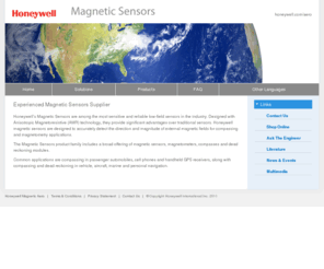 magneticsensors.com: Honeywell Magnetic Sensors | Magnetometers | Magnetic Field
Honeywell’s magnetic sensors & magnetometers are among the most sensitive & reliable low-field sensors, offering accurate magnetic field sensing for compassing & magnetometry applications.  