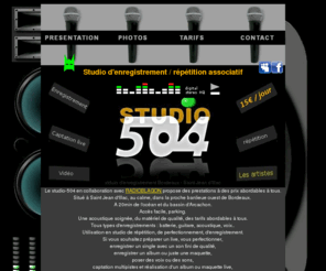 studio-504.com: STUDIO-504 studio d'enregistrement Bordeaux
studio d'enregistrement