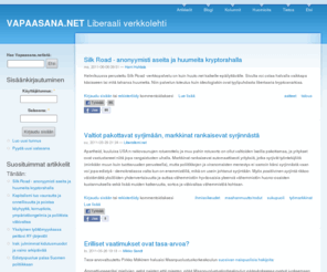 vapaasana.net: VAPAASANA.NET | Liberaali verkkolehti
