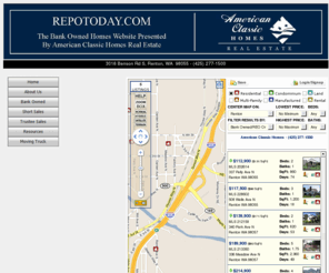 repotoday.com: Bank Owned Homes
American Classic Homes Real Estate 425-277-1500 | Serving King County