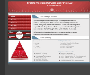 sis-enterprise.com: System Integration Services Enterprise Home
System Integration Services Enterprise