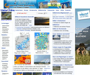 wetteronline.net: Wetter WetterOnline Wettervorhersage Aktuelles Wetter Regenradar Reisewetter
Wettervorhersage und aktuelles Wetter. Mit Regenradar, Satellitenbilder und Wetterkarten sowie Ozonwerten und Pollenflug.