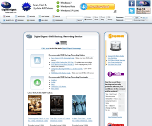 dvdr-digest.com: DVD Backup, Recording News, Guides and Downloads - Digital Digest
Digital Digest DVD Backup, Recording Section - List of recommended, top 10 DVD copying, backup and recording articles, guides and software, latest news and updates