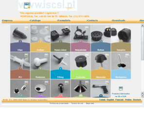 iscsl.pt: Ponteiras, Anilhas, Abraçadeiras, Passa cabos, Parafusos, Rebites, Tampões, Rolhas - Peças de plástico, borrachas- ISC, S.L.
Clips, anilhas, passa-cabos, abraçadeiras, componentes PCI, parafusos, fitting, ponteiras, manoplas, manivelas, niveladores, topos, organizadores cabo, conectores, prolongadores, peças plasticas, peças de plástico, borrachas, estandardizadas, fixação, proteção, artigos plasticos, industria plástica, manufatores plastico, fornecedores plastico, cápsulas, obturadores, buchas, rebites, anéis, nylon