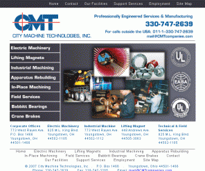 cmtcompanies.com: City Machine Technologies, Inc.-Your industrial solution for professionally engineered services
City Machine Technologies, 
