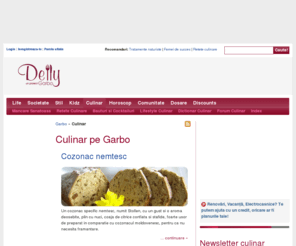 delly.ro: Culinar pe Garbo
Stiri, informatii, detalii, noutati si sfaturi despre Culinar pe Garbo