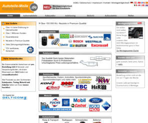 deltiparts.info: Willkommen bei autoteile-meile.de
autoteile-meile.de - KFZ-Ersatzteile und Zubehr zu unschlagbar gnstigen Preisen in groer Auswahl
