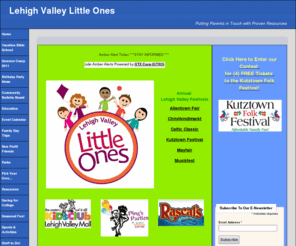 lehighvalleylittleones.com: Lehigh Valley Events - Activity Planner | Lehigh Valley Little Ones
We are your number one resource for Lehigh Valley events. Visit our website for information on all upcoming events and activities in the Lehigh Valley.
