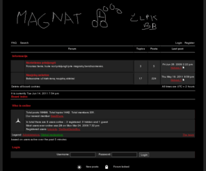 magnatai.com: Magnatai • Index page
Lietuvos masterių forumas