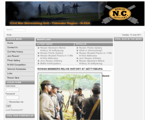 rowanartillery.com: Rowan Artillery - N-SSA Conferate Civil War Skirmishing Unit - Home
Rowan Artillery - Civil War Skirmishing with the N-SSA