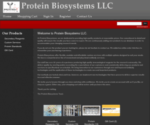 proteinbiosystems.com: Protein Biosystems LLC
