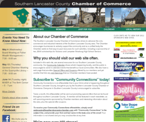 southernlancasterchamber.com: Southern Lancaster County Chamber of Commerce : Information about the Chamber
Southern Lancaster County Chamber of Commerce, Lancaster County, Quarryville, Pennsylvania