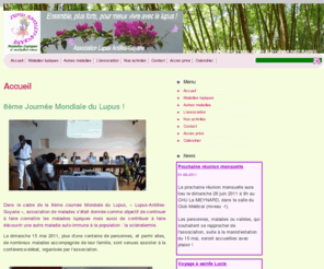 lupus-antilles-guyane.org: lupus-antilles-gyane.org - Ensemble, plus forts, pour mieux vivre avec le lupus
Site de l'association 