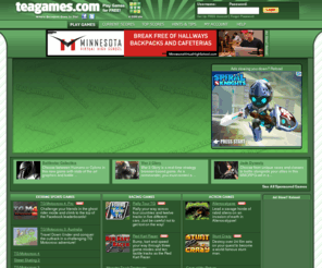 teagames.com: Teagames.com - Free Flash Games Online -   Homepage
Play games for free, here at teagames.com! The home of BMX Backflips, Funky Truck and many more popular games.