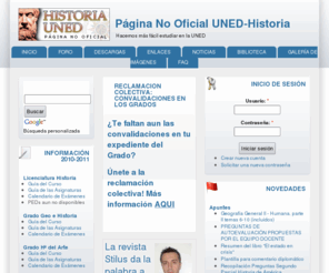 uned-historia.es: Página No Oficial UNED-Historia | Hacemos más fácil estudiar en la UNED
