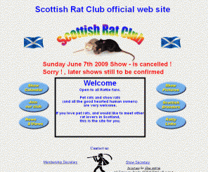 scottishratclub.co.uk: Scottish Rat Club official web site
Welcome to the Scottish Rat Club official web site - If you love pet rats, and would like to meet other rat lovers in Scotland, this is the site for you.