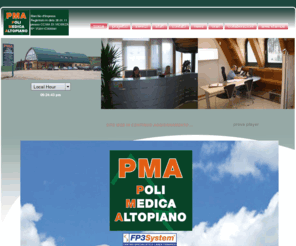 polimedicaaltopiano.com: PMA - Poli Medica Altopiano - Gallio
PMA Ambulatorio Poli Medica Altopiano a Gallio Vicenza, fp3system, laserterapia, ortopedia,  medicina sportiva