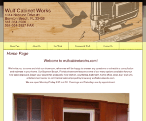 wulfcabinetworks.com: Home Page
Home Page