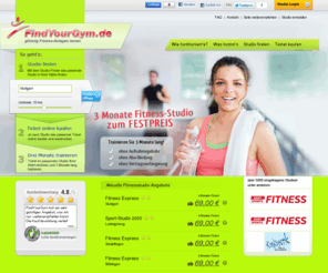 findyourgym.de: FindYourGym - Finden Sie Ihr passendes Fitness-Studio in Stuttgart, Ludwigsburg, Esslingen, Reutlingen
Mit FindYourGym finden Sie Fitnessstudios in Stuttgart, Ludwigsburg, Esslingen, Reutlingen