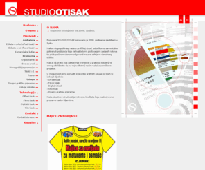 studio-otisak.hr: STUDIO OTISAK - Offset tisak, Flexo tisak, Digitalni tisak, Sito tisak, Dizajn i grafička priprema - Split
STUDIO OTISAK - Offset tisak, Flexo tisak, Digitalni tisak, Sito tisak, Dizajn i grafička priprema - Split