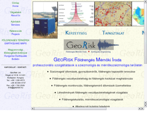 georisk.hu: GeoRisk * Fldrengs Mrnki Iroda * Earthquake Engineering
GeoRisk * Fldrengskutat Intzet * Earthquake Research Institute