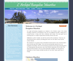 larchipel-bungalows.com: Archipel Bungalows website - Mauritius
Book online safely at Archipel Bungalows - Mauritius