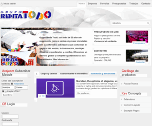 rentatodo.net: Renta TODO
Joomla! - el motor de portales dinámicos y sistema de administración de contenidos