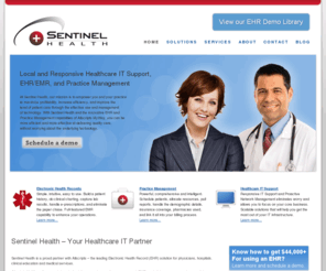 sentinel-health.com: Sentinel Health | Allscripts Electronic Health Records EMR/EHR Maryland
Allscripts Electronic Health Records EHR/EMR and Practice Management Software for small practices | Maryland Healthcare IT Services.