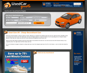 usedcarquote.co.uk: Used Cars and Cheap Second Hand Cars - Get your next used car for less @ UsedCarQuote.co.uk
Looking for a Used Car, Second Hand Car, find loads of cheap used cars from used car dealers near you, loads of cheap used cars cars listed