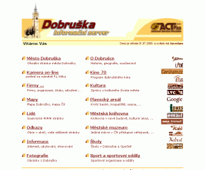 dobruska.cz: Dobruka
Informacni Server Dobruska