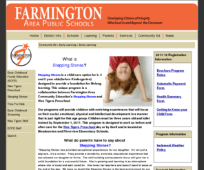 farmingtonsteppingstones.com: Farmington Area Public Schools
