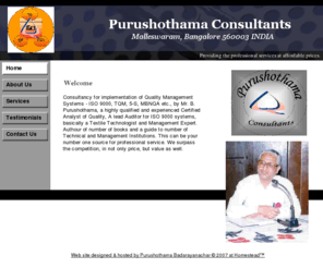 purushothama.com: Home
Professional Service