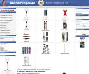 bracetacs.com: hosentraeger.de bavarian-suspenders.com
original bavarian Suspenders Shop - hosentraeger.de