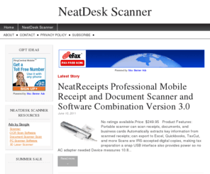 neatdeskscanner.com: NeatDesk Scanner
NeatDesk Scanners