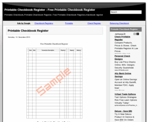 printablecheckbookregister.com: Printable Checkbook Register : Free Printable Checkbook Register
Printable Checkbook Printable Checkbook Register Free Printable Checkbook Register checkbook register