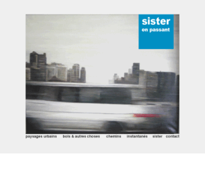 sisterpaintings.com: SISTER
Site officiel de Sister  peintures et dessins - En passant. Official Sisters paintings website.