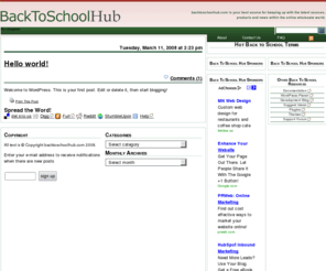 backtoschoolhub.com: BackToSchoolHub.com
Your descriptive sentence or two goes here.