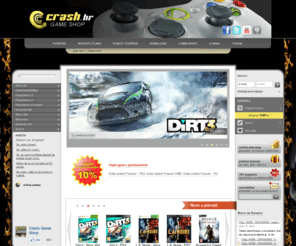 crash.hr: :: Crash Game Shop :: PlayStation | Nintendo | Xbox | Servis | Igre
 - Crash Game Shop - prodaja video igara i igraćih konzola, dostava za cijelu Hrvatsku. Servis konzola i računala. PC, PS3, Xbox 360, PSP, PS2, Wii i DS igre. Dnevne vijesti iz svijeta igara.